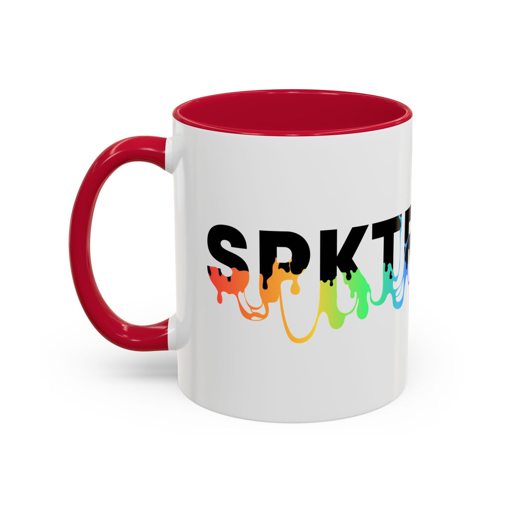 SPKTR Pride Drip | Personalized Accent Coffee Mug 11oz or 15oz