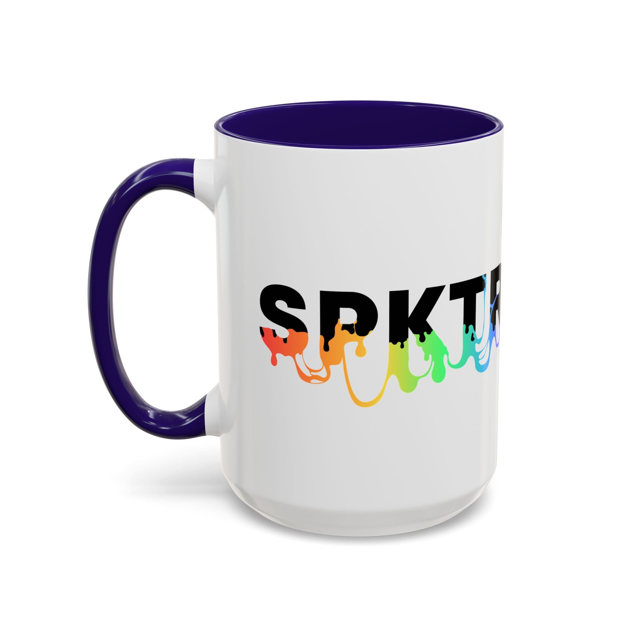 SPKTR Pride Drip | Personalized Accent Coffee Mug 11oz or 15oz