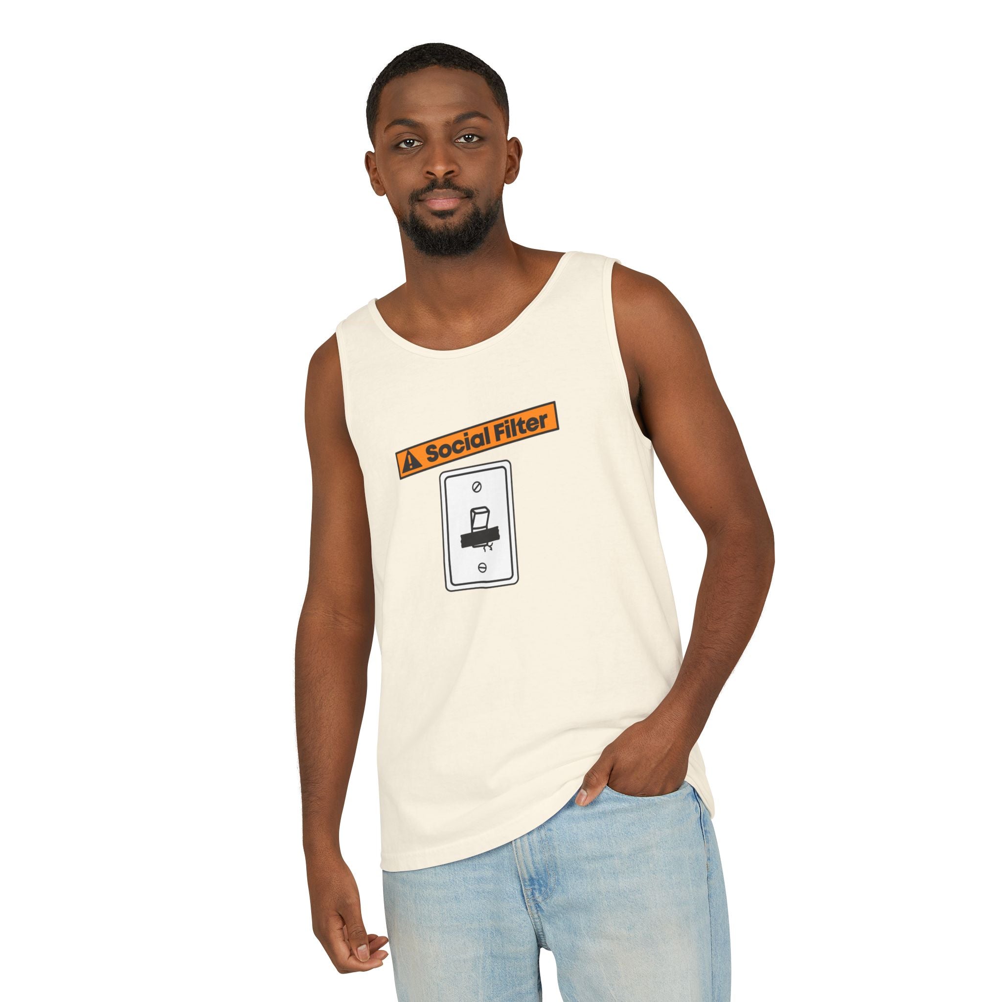 Social Filter | SPKTR Graphic Tank Top