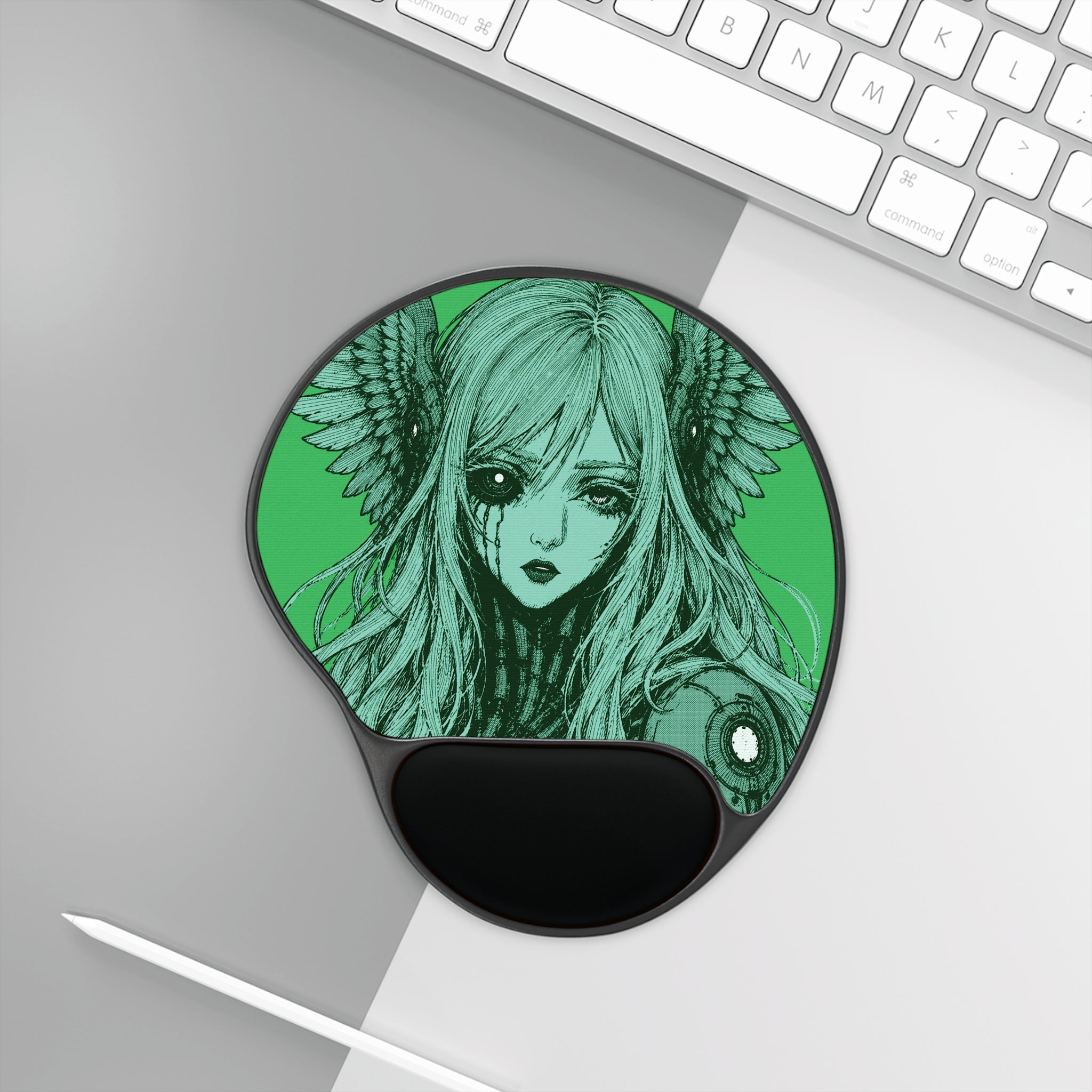 Angel Cyborg II | SPKTR Gaming Mouse Pad
