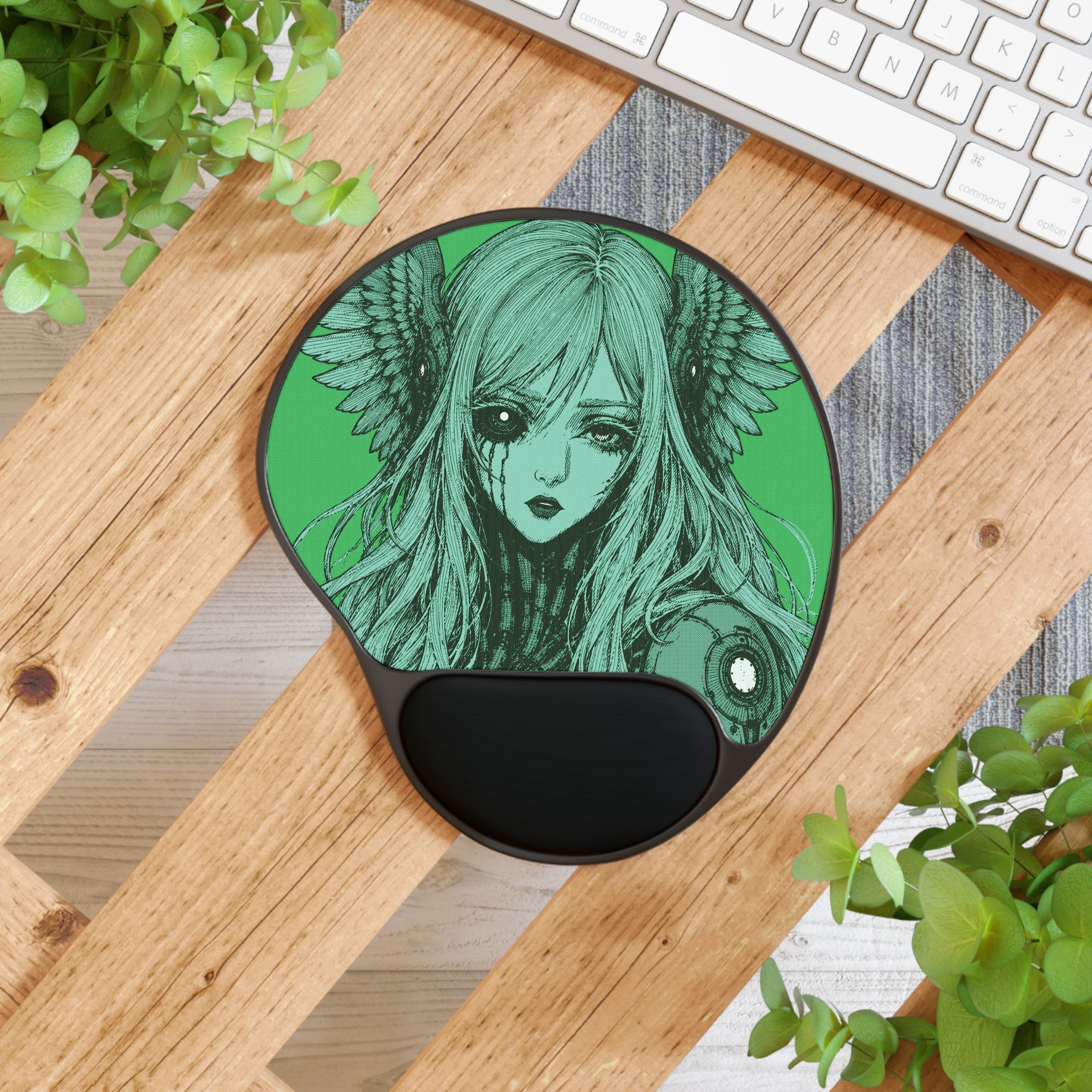 Angel Cyborg II | SPKTR Gaming Mouse Pad