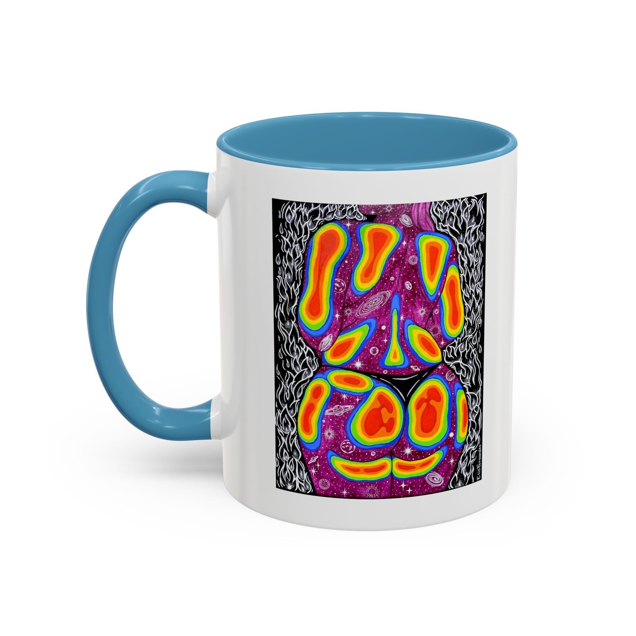 "Mulher, Um Universo" | Accent Coffee Mug 11oz or 15oz