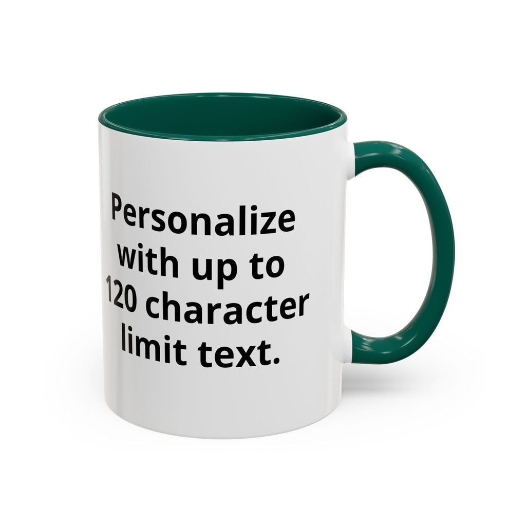 "Mulher, Um Universo" | Personalized Accent Coffee Mug 11oz or 15oz