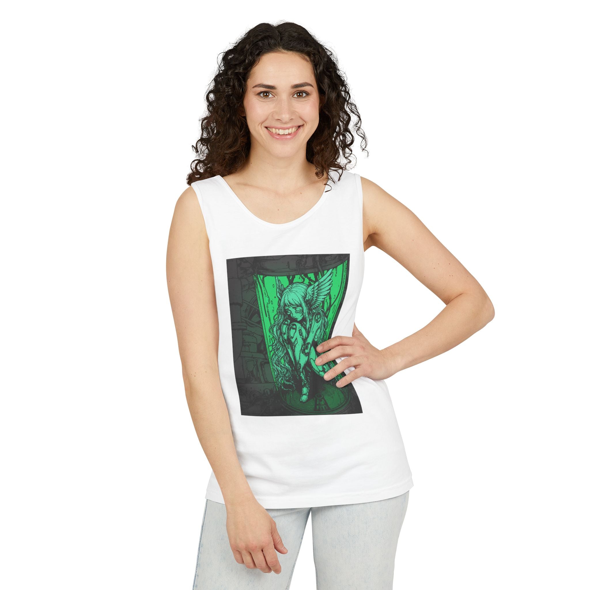 Angel Cyborg I | SPKTR Graphic Tank Top