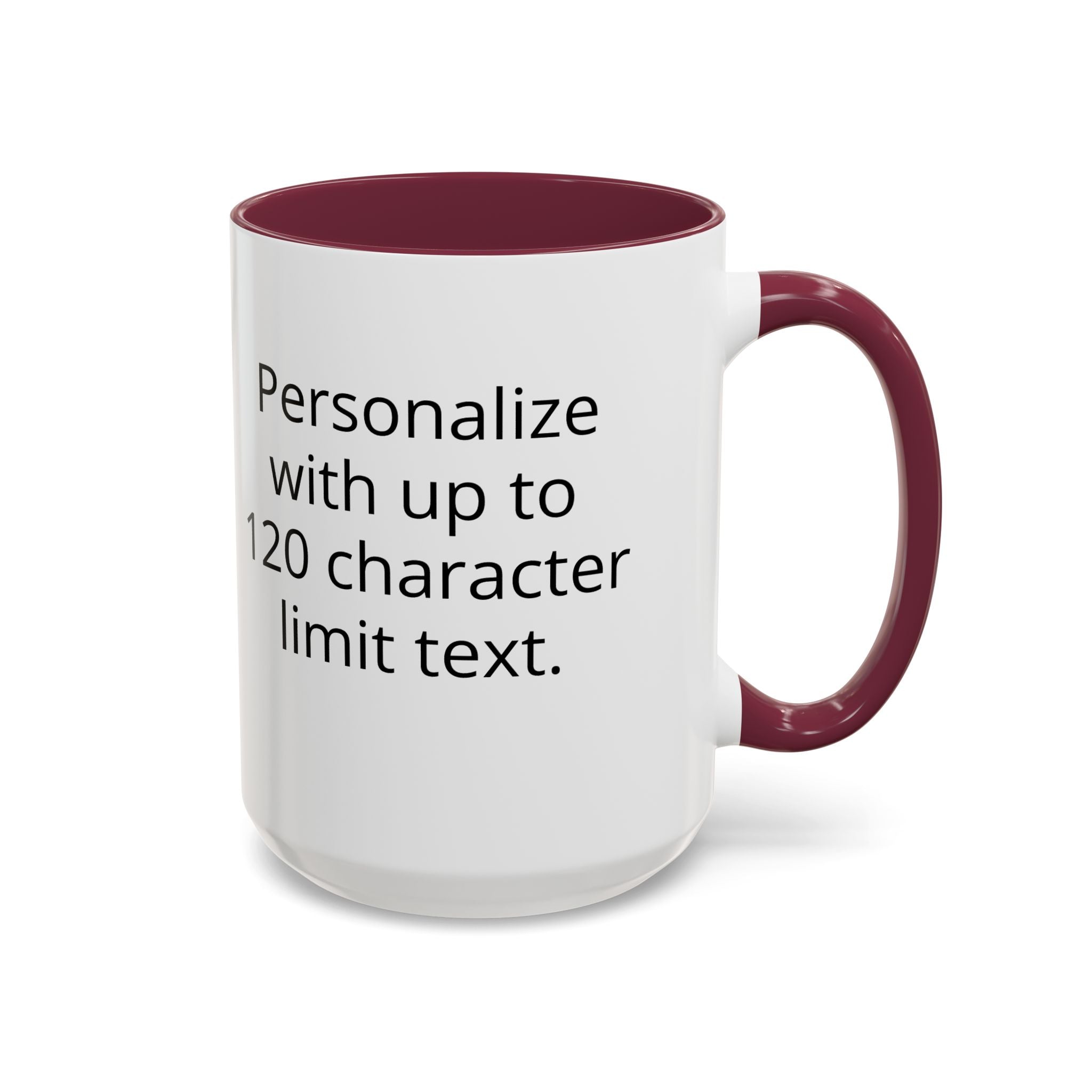 "Mulher, Um Universo" | Personalized Accent Coffee Mug 11oz or 15oz