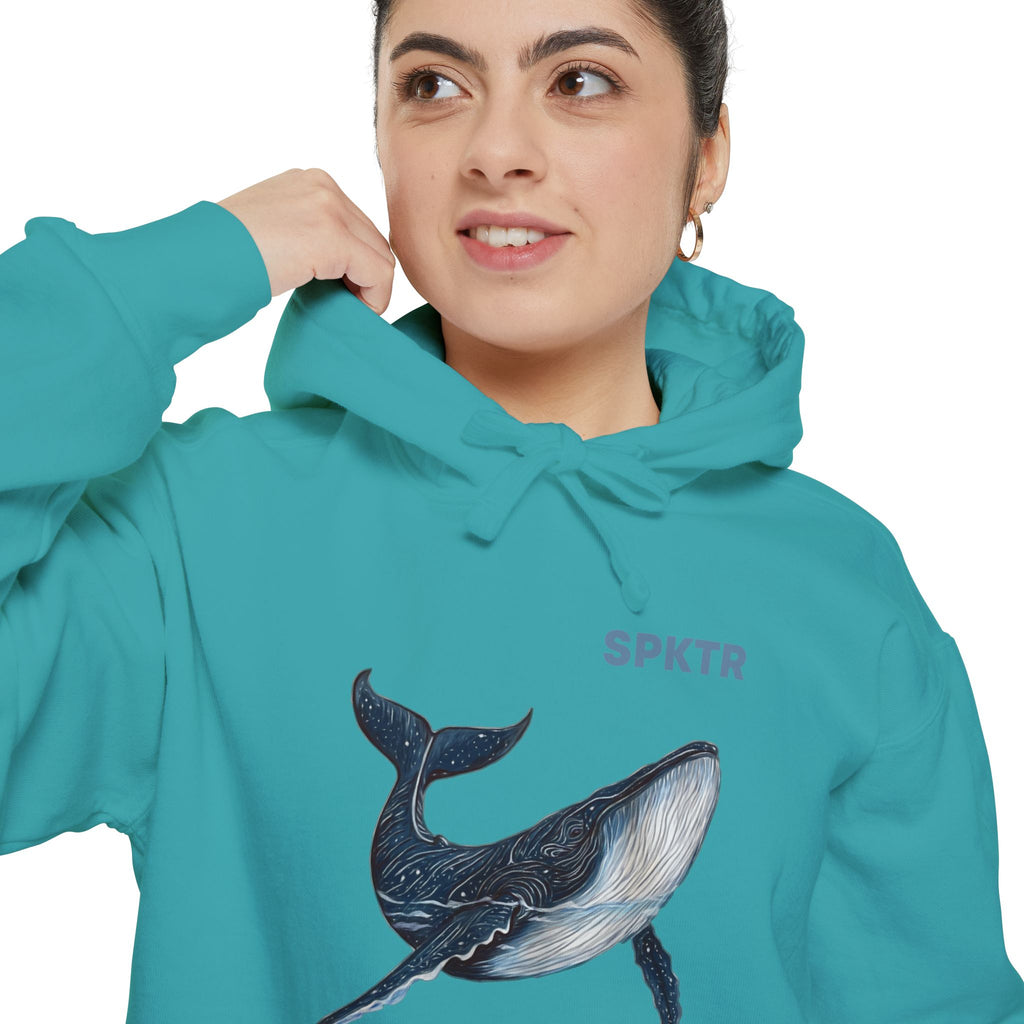 Leo the Blue Whale | SPKTR Hoodie