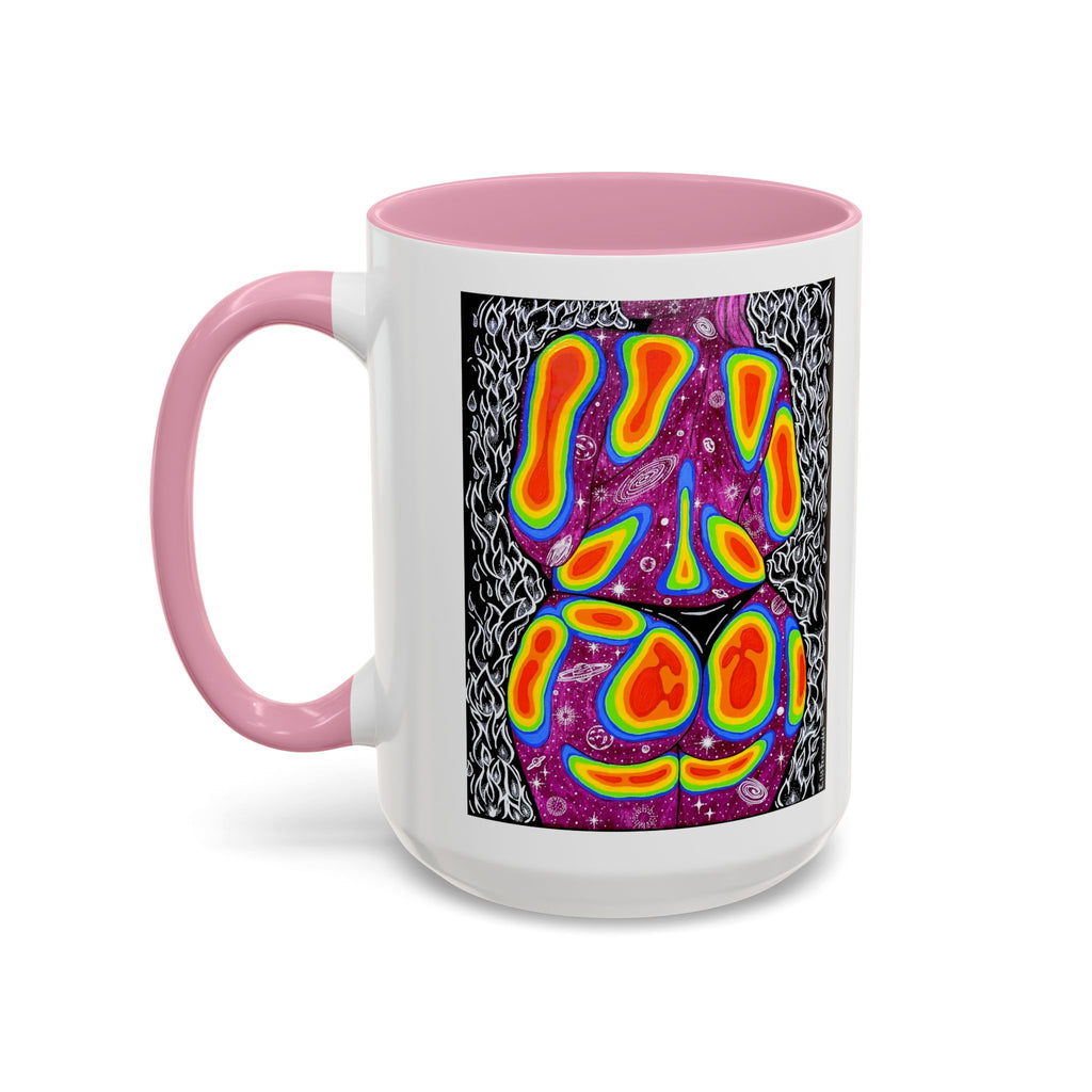 "Mulher, Um Universo" | Personalized Accent Coffee Mug 11oz or 15oz