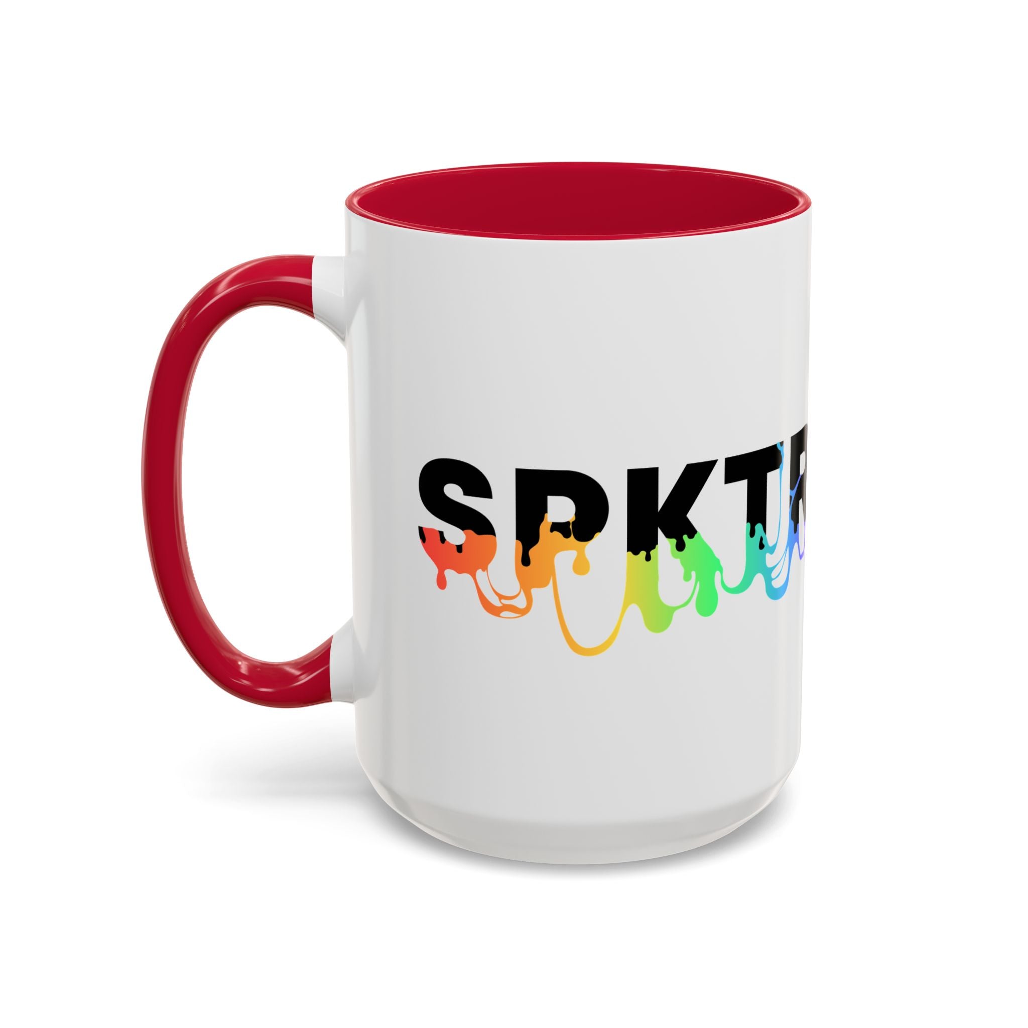 SPKTR Pride Drip | Personalized Accent Coffee Mug 11oz or 15oz